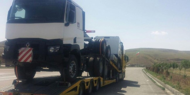 کامیون های جدید رنو در ایران