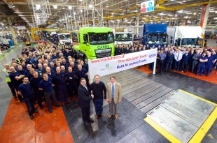 تولید ۴۰۰ هزارمین کامیون در کارخانه لیلاند