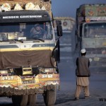 حضور گسترده کامیون بنز در افغانستان