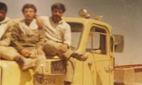 راننده کامیون ایرانی در جنگ ایران و عراق